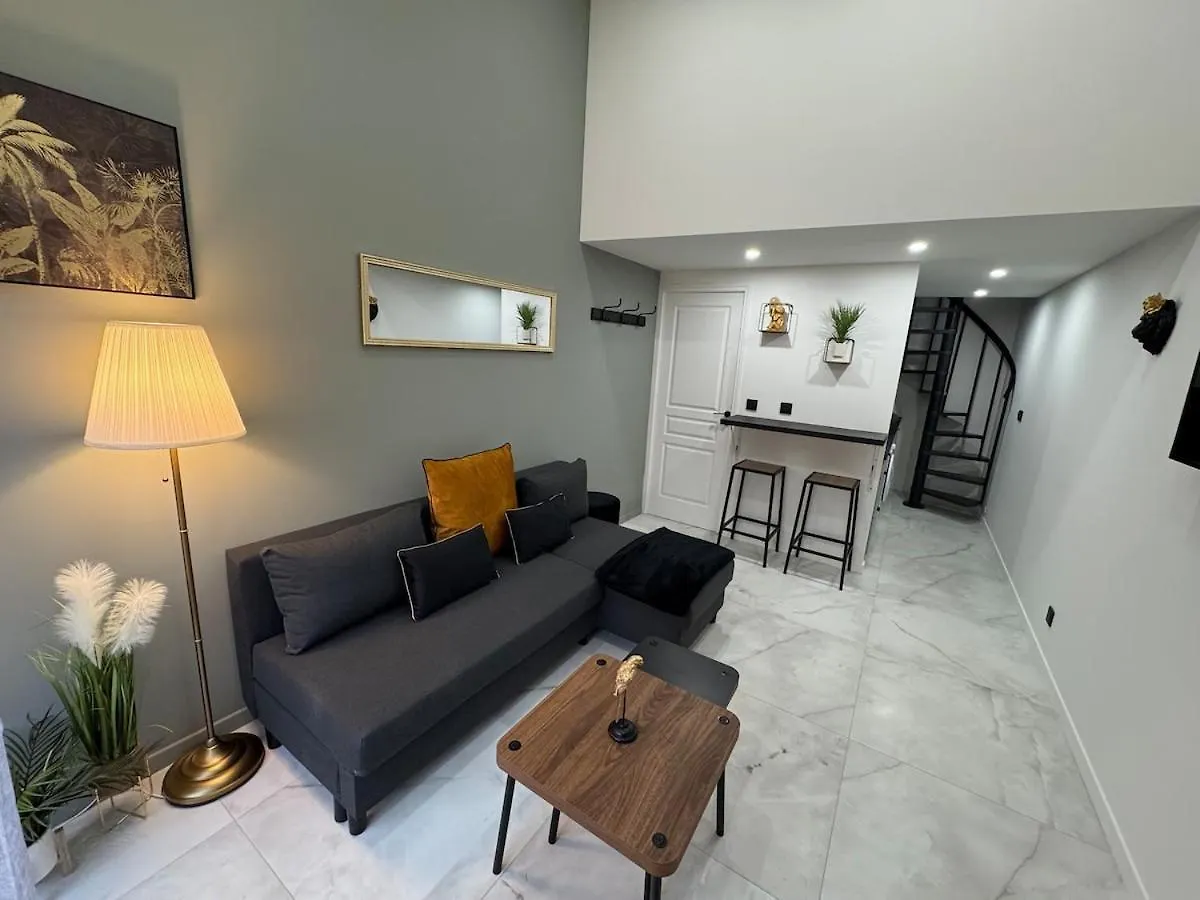 Dom wakacyjny Willa Chic Duplex Lyon Avec Terrasse Vénissieux
